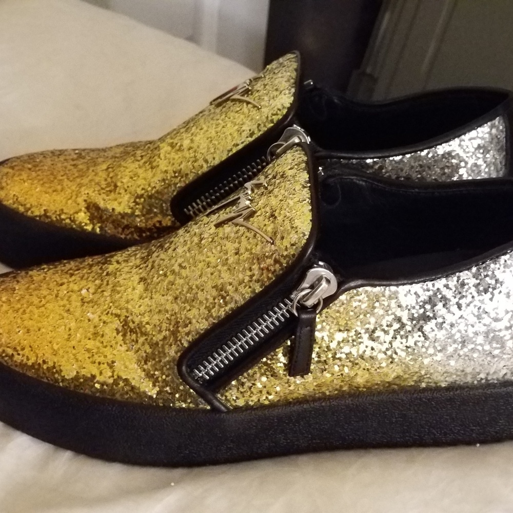Giuseppe zanotti glitter sneakers - Picture 5 of 5
